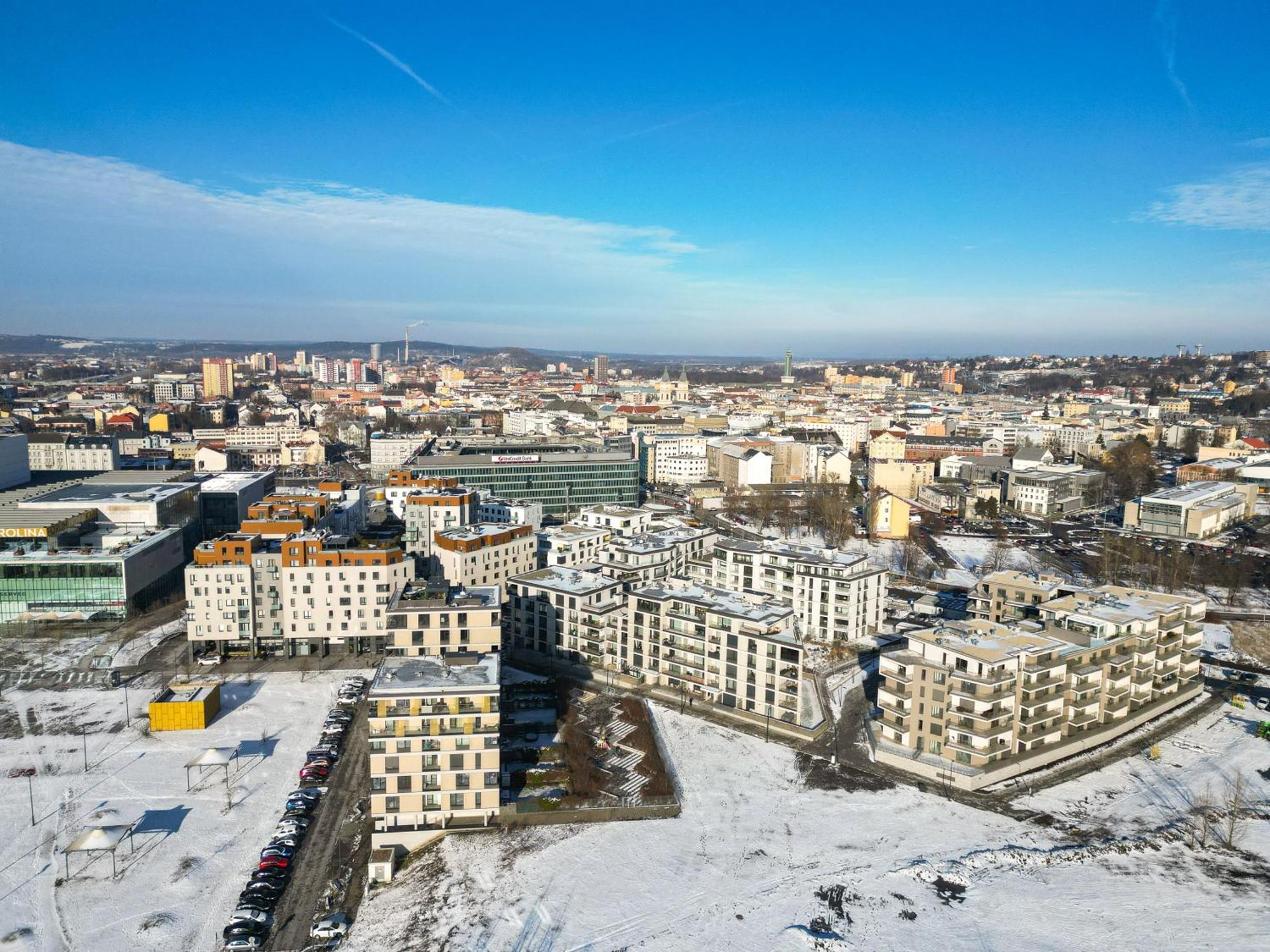 Bnb New Beautiful Apartment In The Center Of Ostrava With Option Garage Parking Экстерьер фото